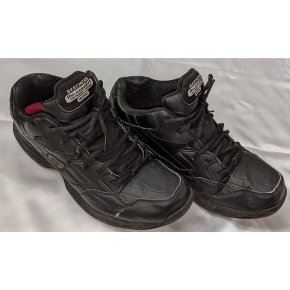 Skechers Work Mens Relaxed Fit Felton Altair Sneaker 77032-BLK Black Size 11 - Picture 2 of 10